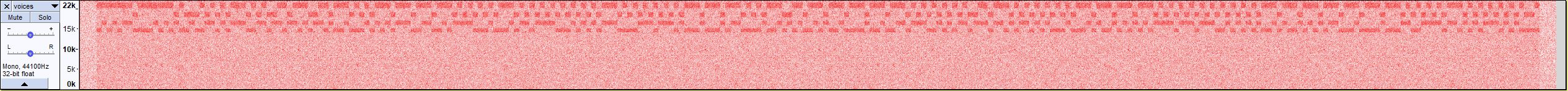 Spectogram Pattern 1